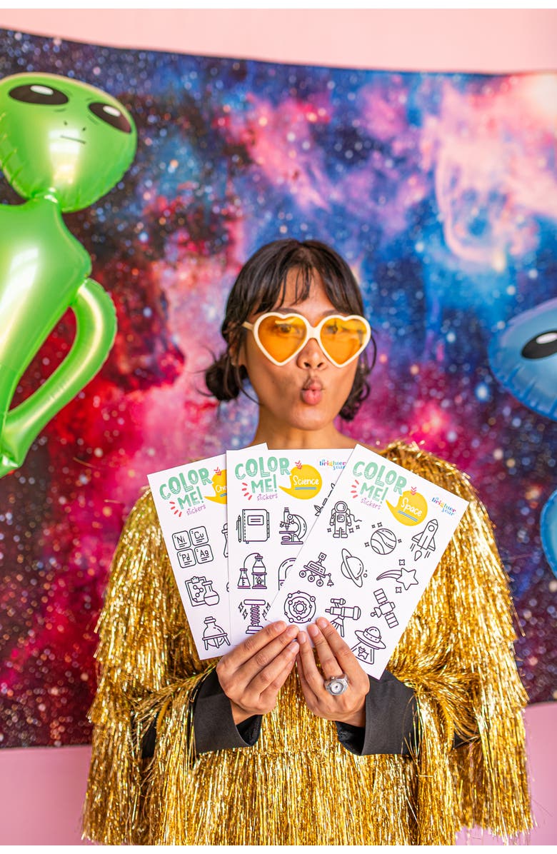 A Brighter Year Science & Space Adult Creative Coloring Mega Activity, Alternate, color, Multicolor