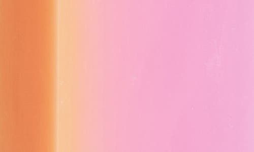 Areaware Happiness Pillar Candle In Pink