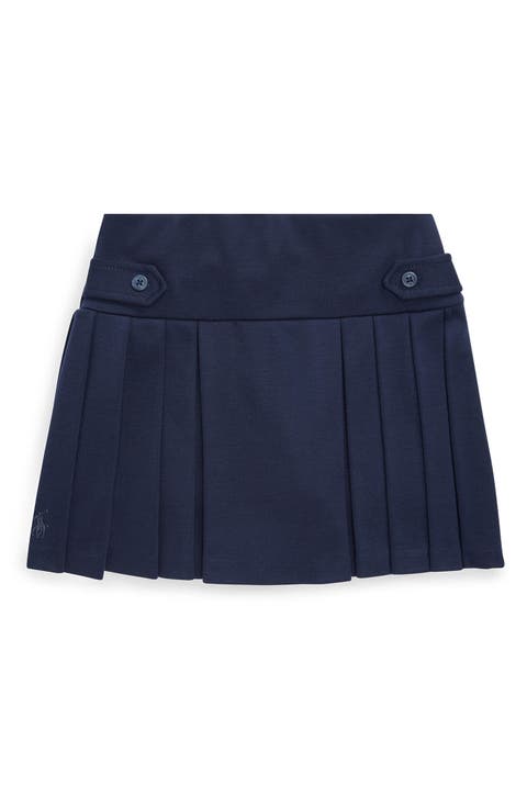 Kids' Pleated Ponte Skort (Big Kid)