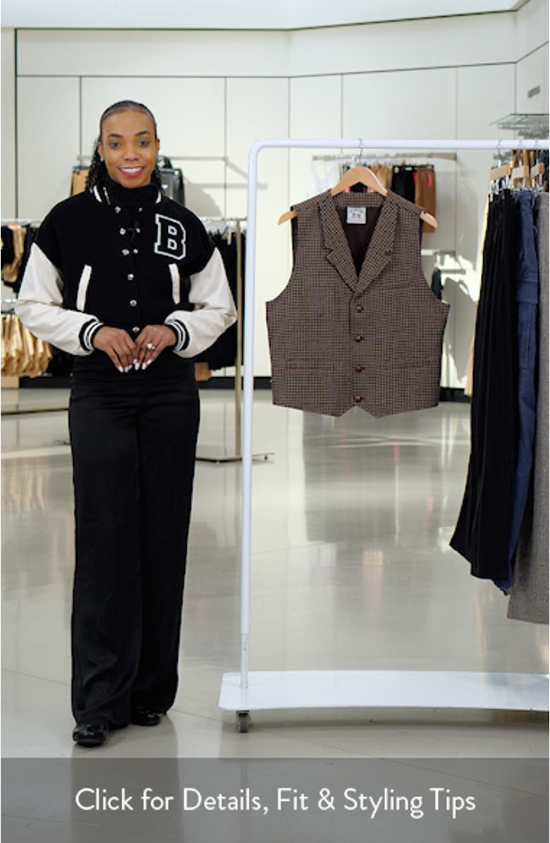 Grandad Houndstooth Vest, sales video thumbnail