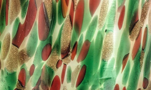 Zodax Ambered Spice Spangled Jar Candle In Multi