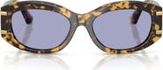 Dolce&Gabbana 55mm Oval Sunglasses