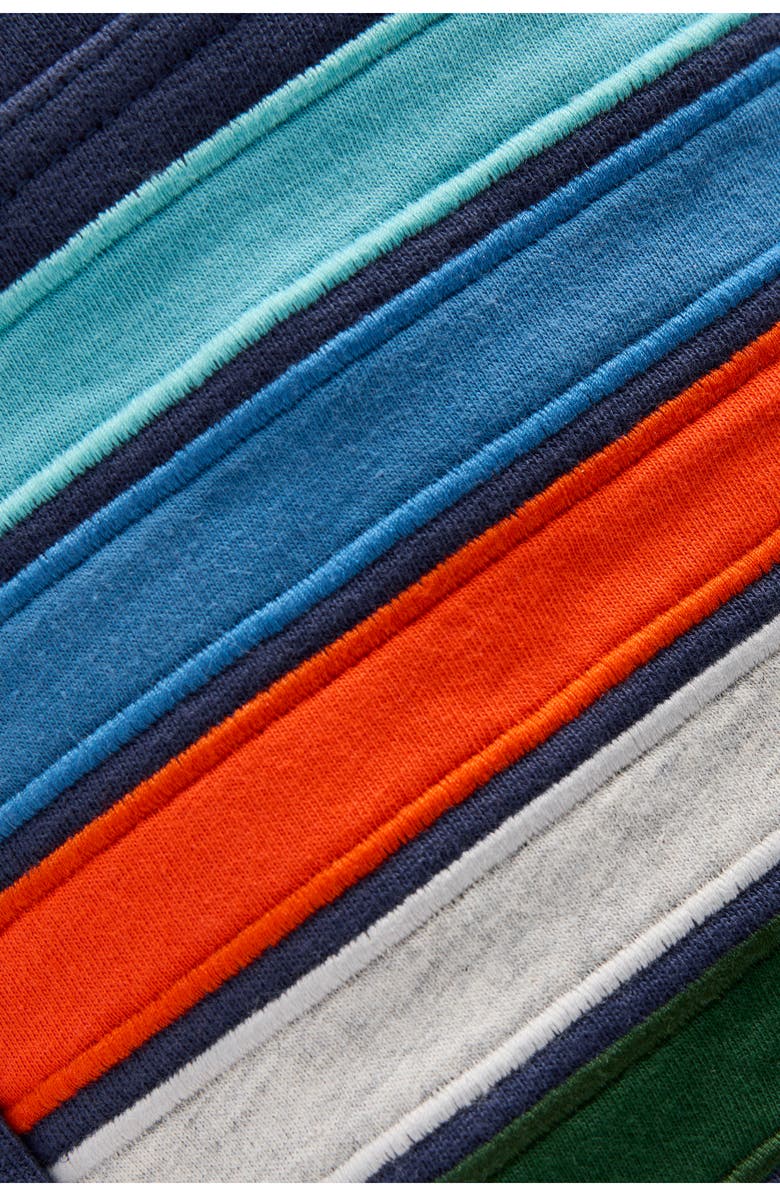 Mini Boden Kids' Warrior Knee Joggers, Alternate, color, Starboard Blue Stripe Knee