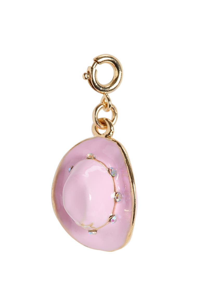Kids' Cowboy Hat Charm, Main, color, PINK