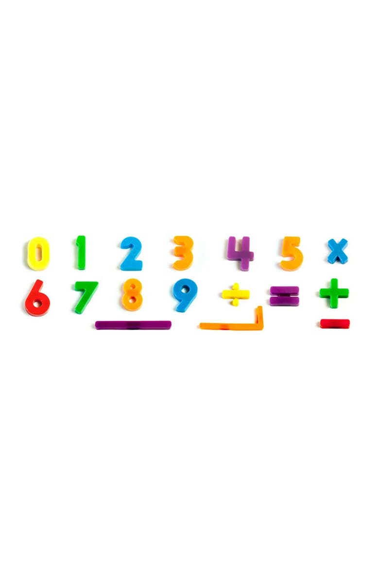 Magnetic Numbers, Alternate, color, Orange Multi