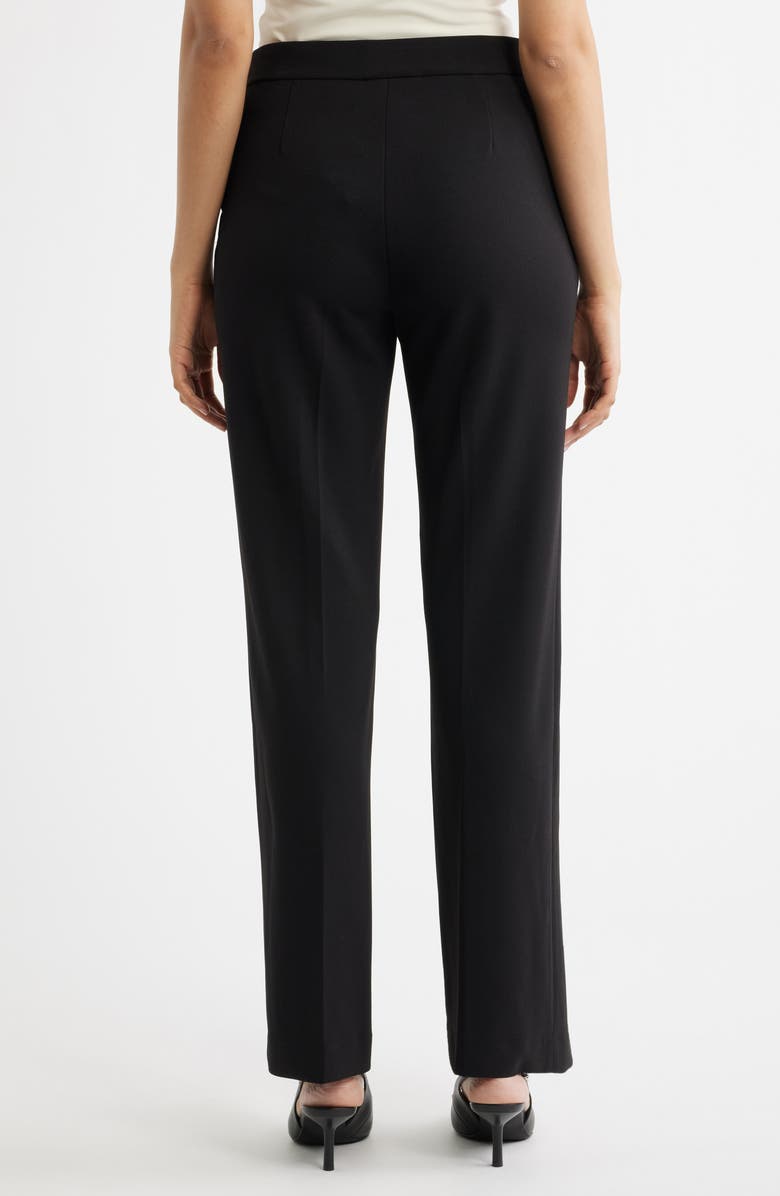 Anne Klein Pull-On Sailor Pants, Alternate, color, Anne Black