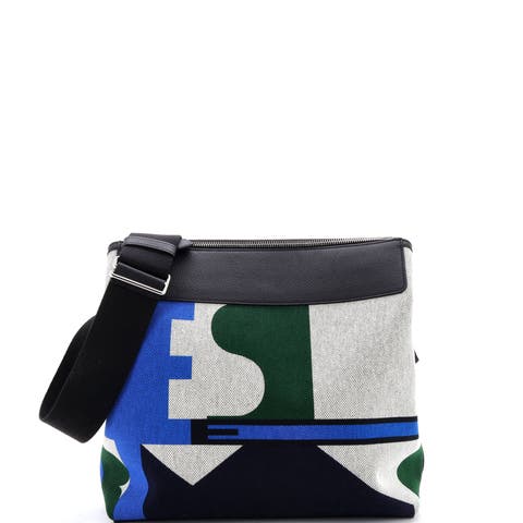 R.M.S 12H Bag Pacific Printed Toile and Leather