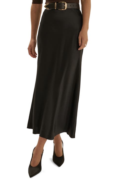 The Favorite Silk Blend Skirt