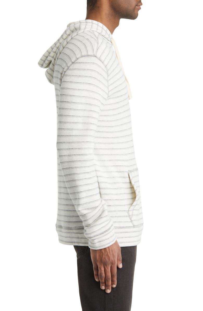 Rails Smith Stripe Cotton Hoodie, Alternate, color, 