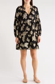 Tommy Bahama Shimmering Shores Long Sleeve Dress