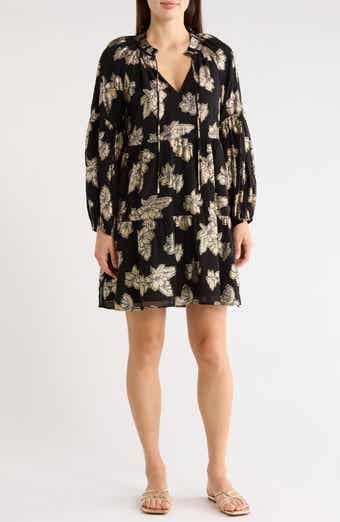 Tommy Bahama Shimmering Shores Long Sleeve Dress