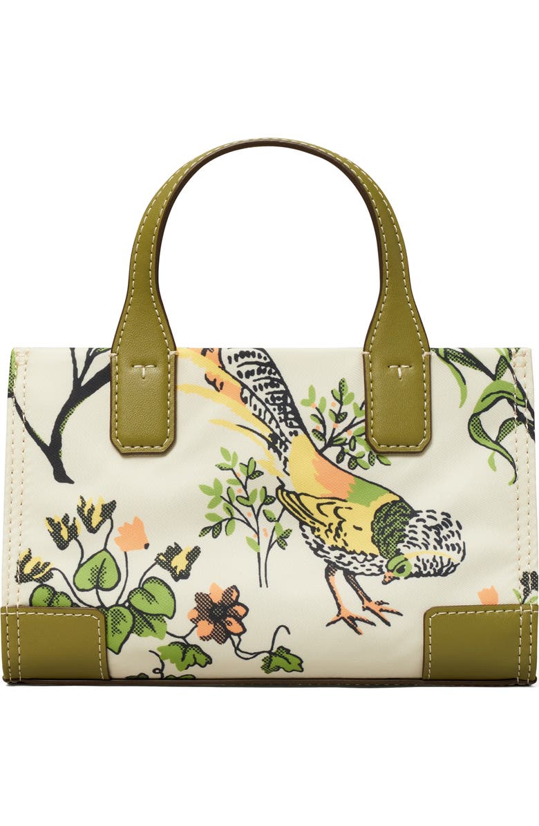 Tory Burch Ella Floral Print Micro Tote, Alternate, color,