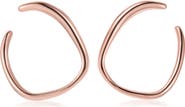 Monica Vinader Nura Reef Wrap Hoop Earrings