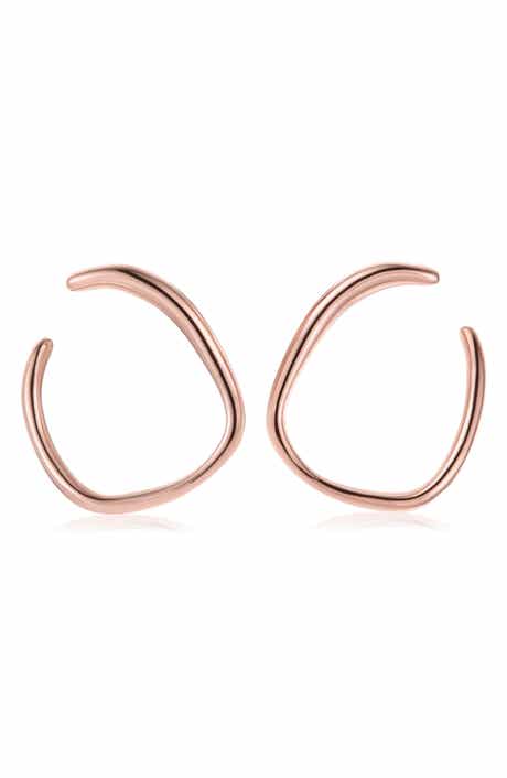 Monica Vinader Nura Reef Wrap Hoop Earrings