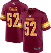 Nike Men's Nike Jamin Davis Burgundy Washington Commanders Game Jersey