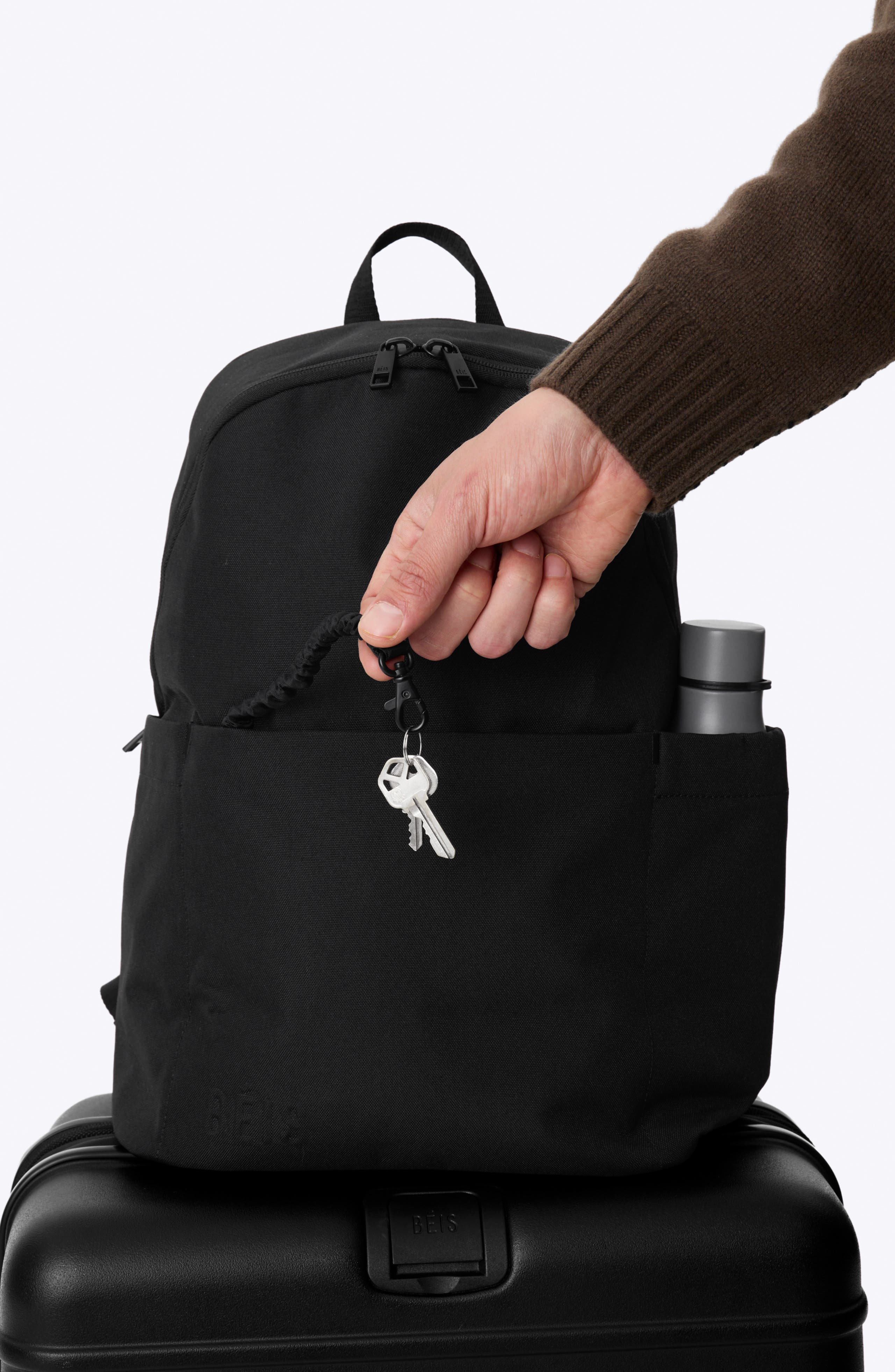 beis travel backpack nordstrom The Expandable in Maple The backpack that keeps everything within reach Bis The BISics Backpack (Women)