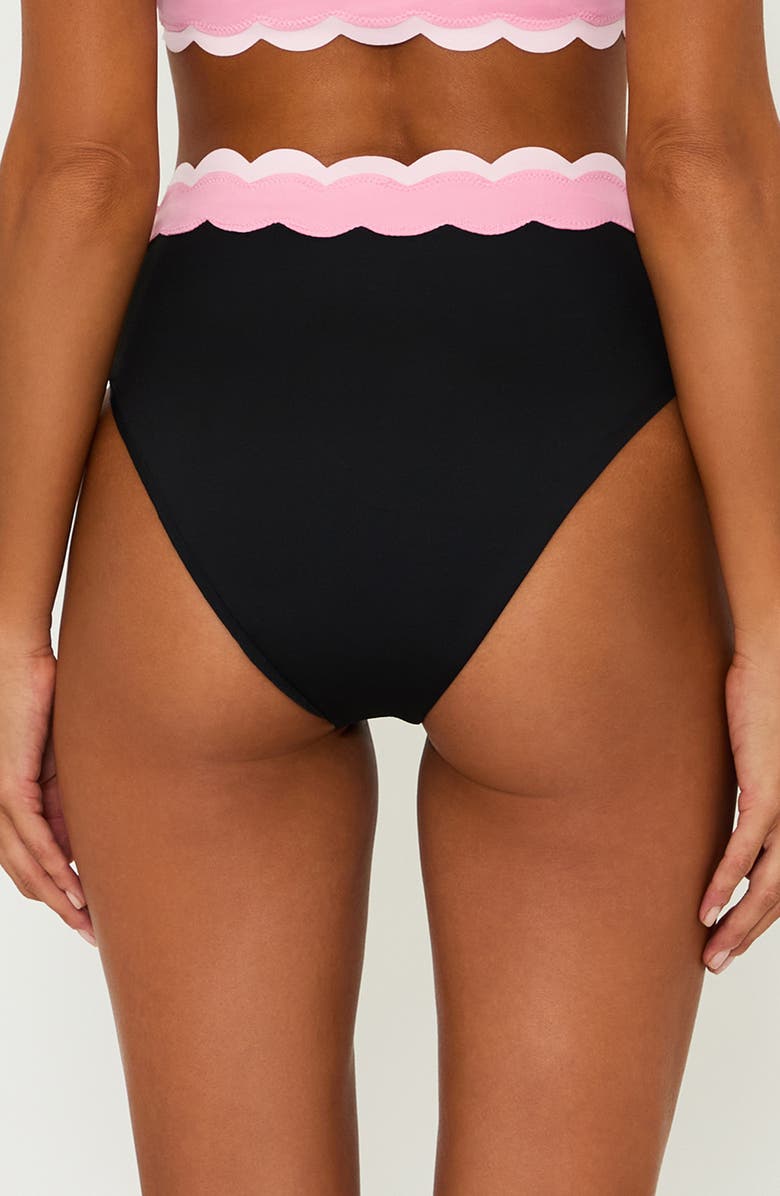 Beach Riot Harriet High Waist Bikini Bottoms, Alternate, color, Sweet Berr