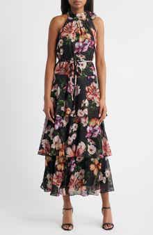 Julia Jordan Tiered Maxi Dress
