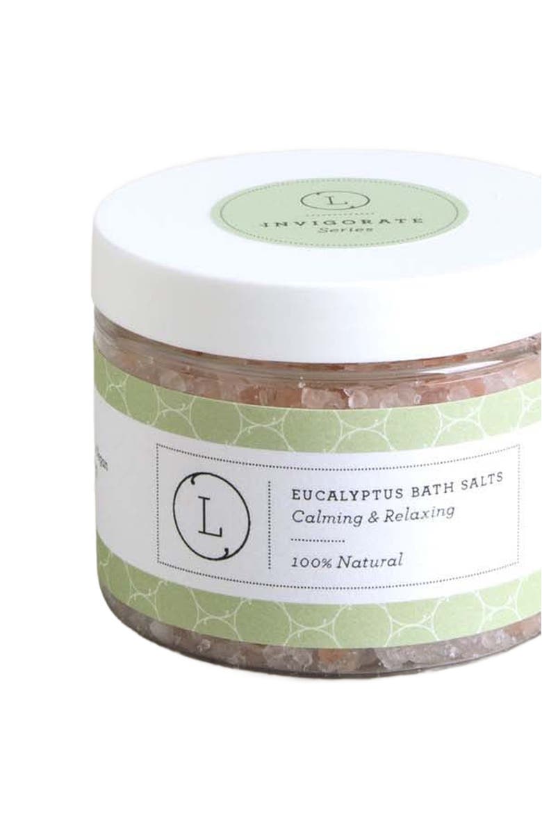 Lizush Natural Eucalyptus Bath Salts, Main, color, NO COLOR