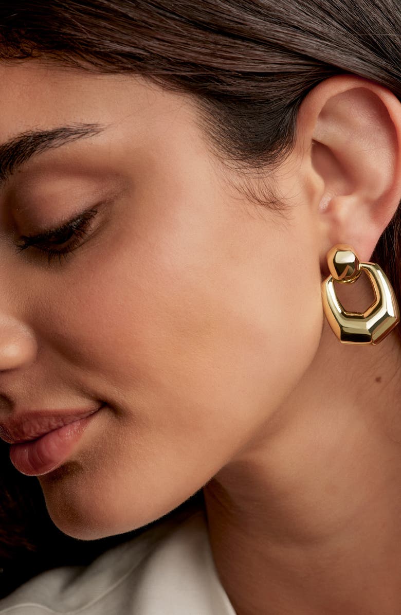 Kendra Scott Kaitlin Drop Earrings, Alternate, color, Gold