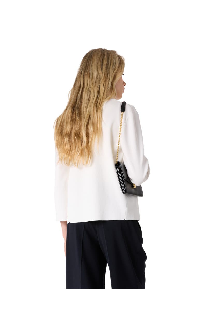 GERARD DAREL Lynaya 3/4 Sleeve Open Front Cardigan, Alternate, color, White