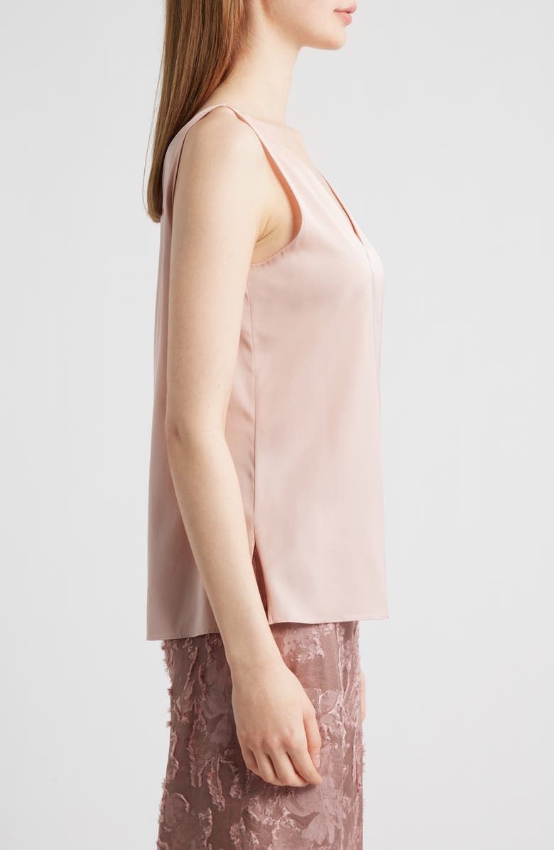 KOBI HALPERIN Sailor Stretch Silk Shell, Alternate, color, Ballerina Pink