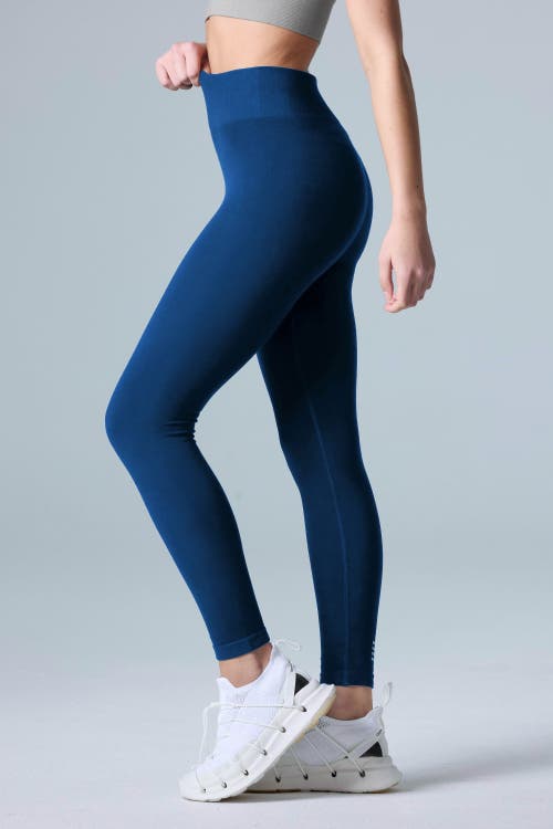 Cozy Zero Tech Merino Medium Pressure Legging In Blue