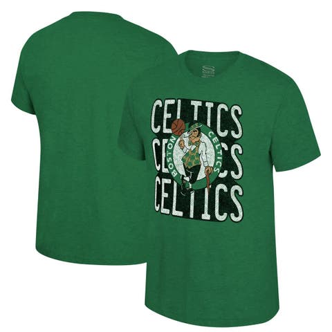 Unisex Stadium Essentials  Heather Green Boston Celtics Step Up T-Shirt