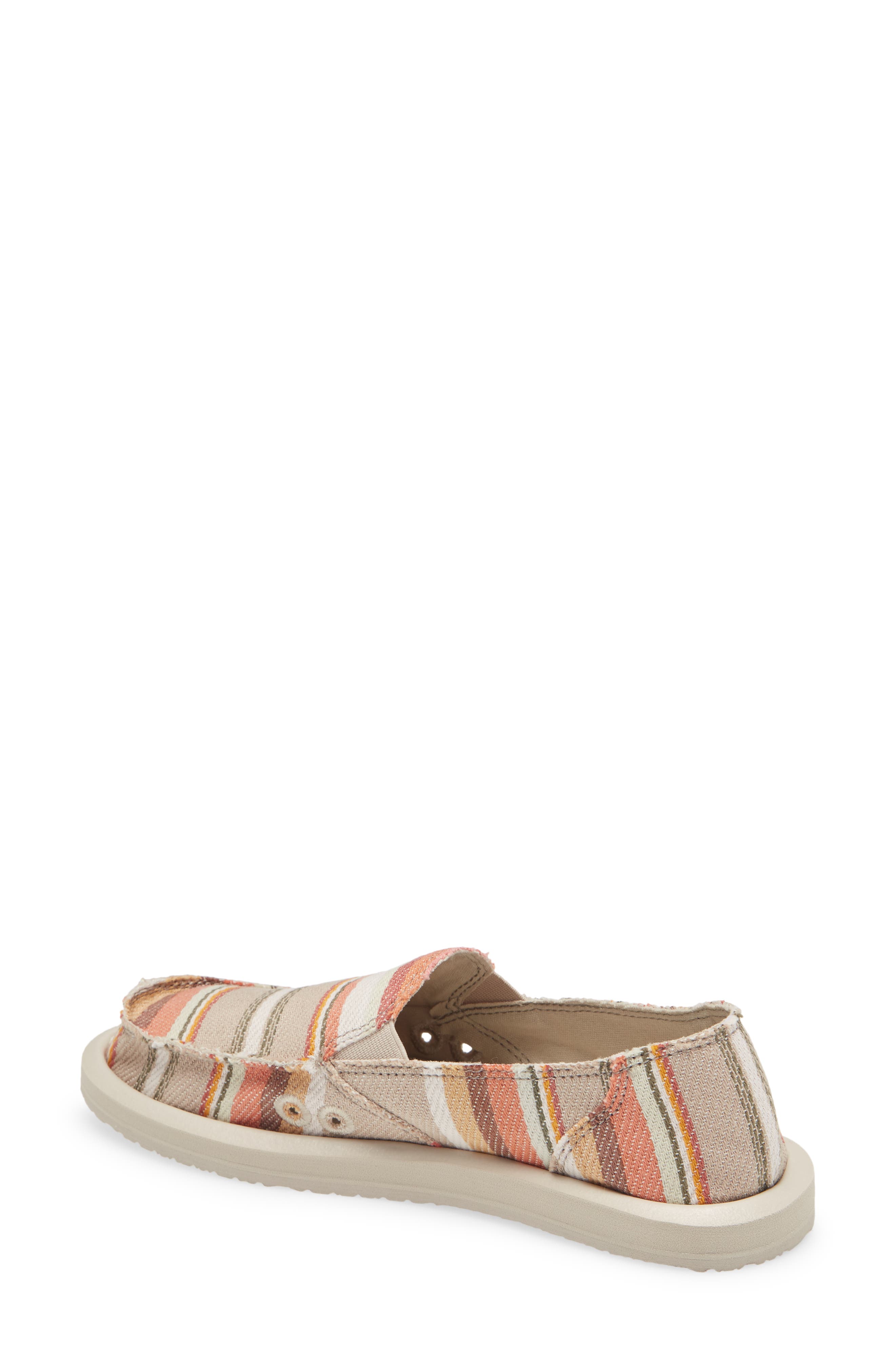 'Donna Blanket' Woven Slip-On, Alternate, color, EARTH SADDLE BLANKET