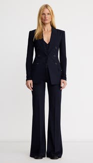 Smythe Not A DB Blazer with Jersey Sleeve