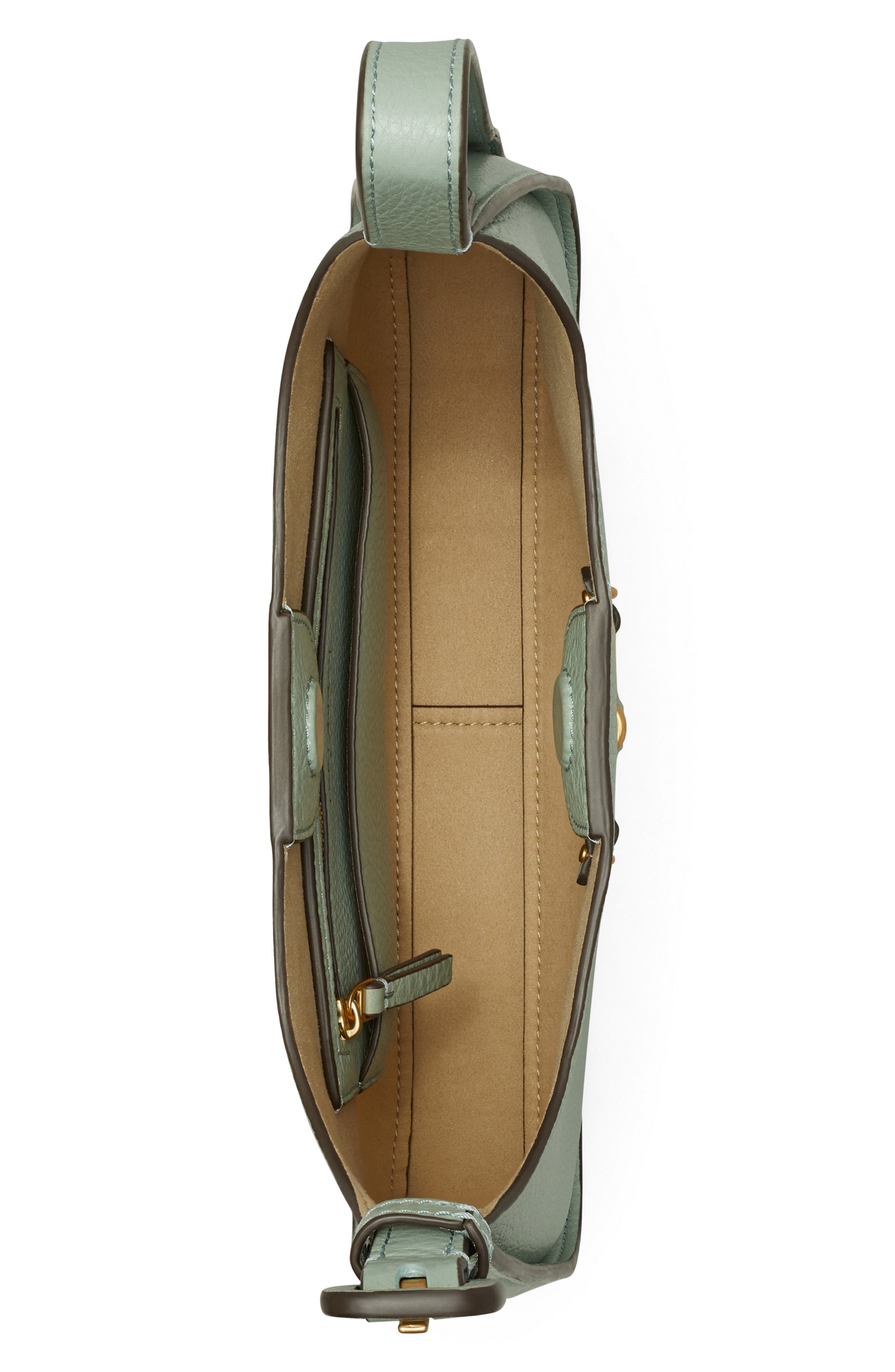 Tory Burch Miller Small Leather Crossbody Bag, Alternate, color, 