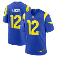 Nike Men's Nike Puka Nacua Royal Los Angeles Rams Team Game Player Jersey