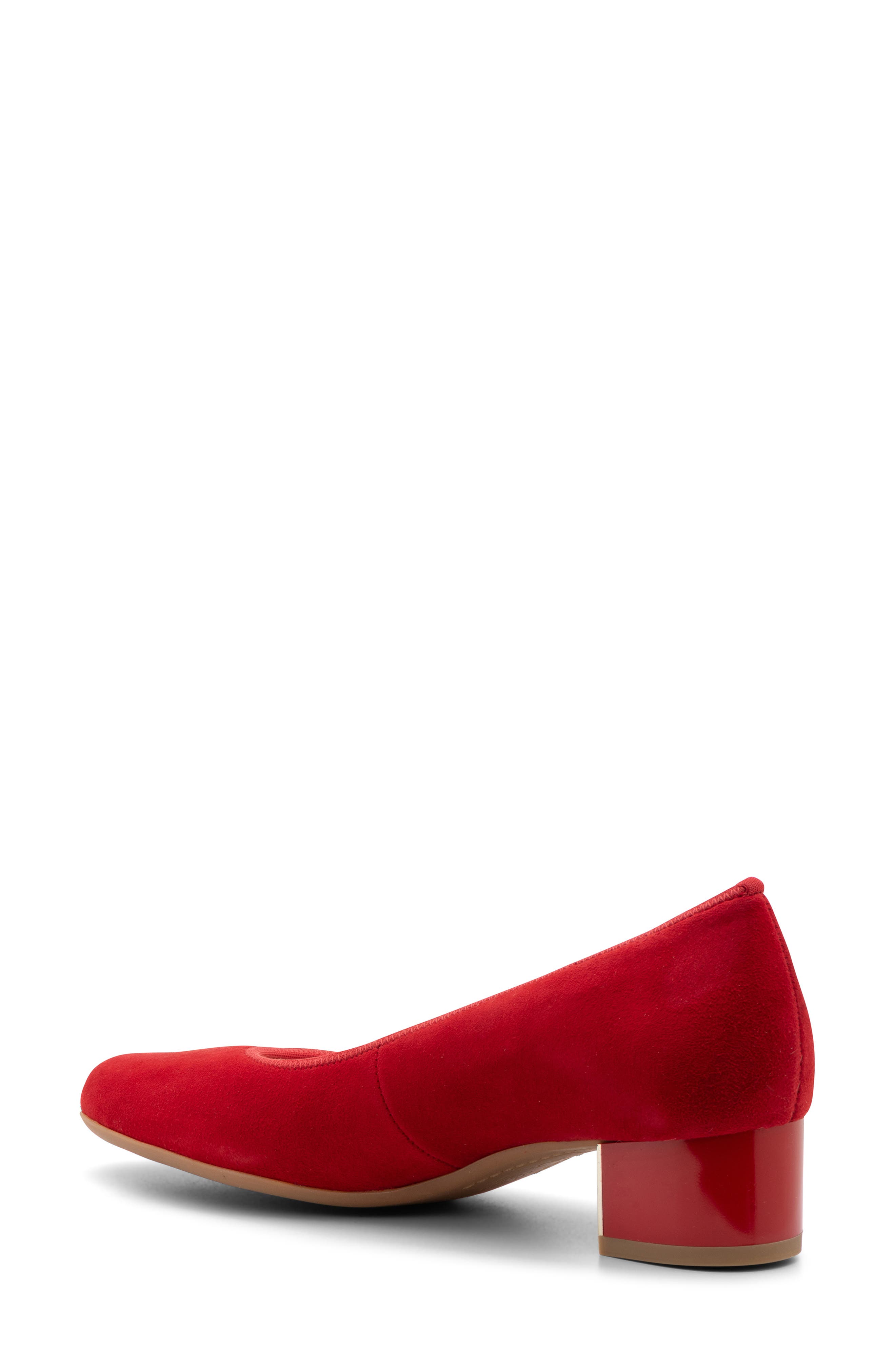 ara Nyon Pump, Alternate, color, Flame Red