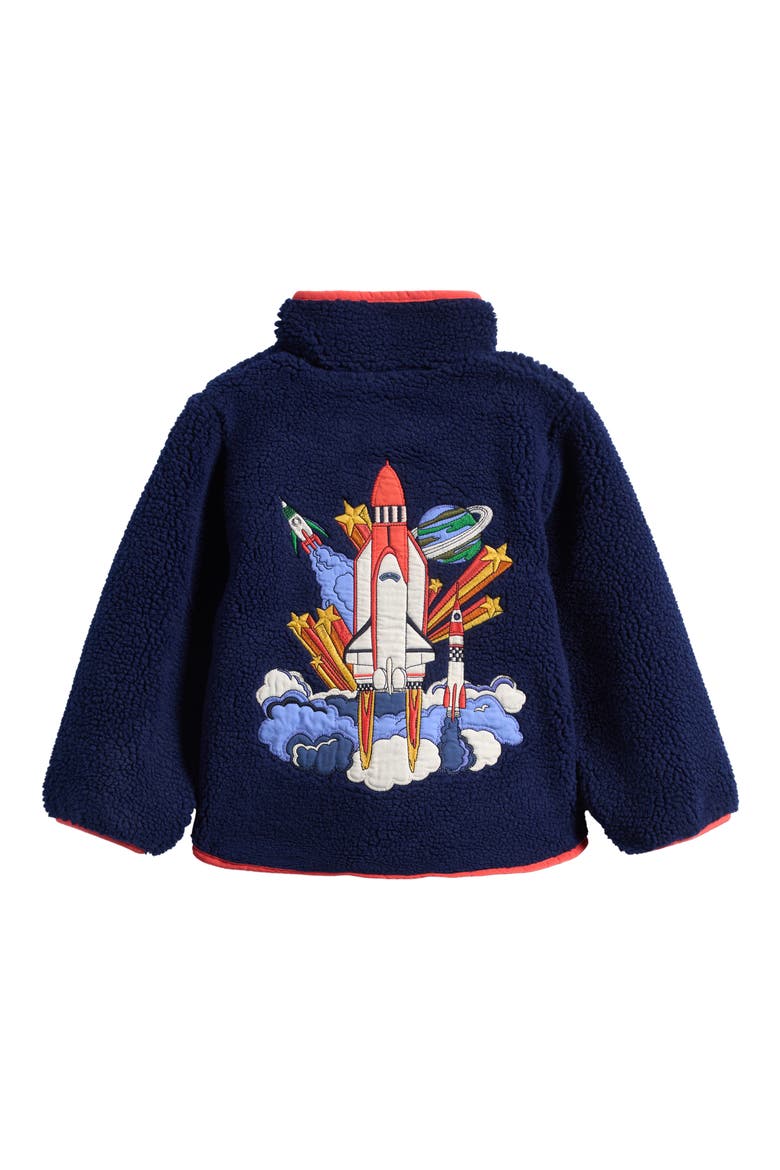 Kids' Cozy High Pile Fleece Jacket, Alternate, color, SPACE