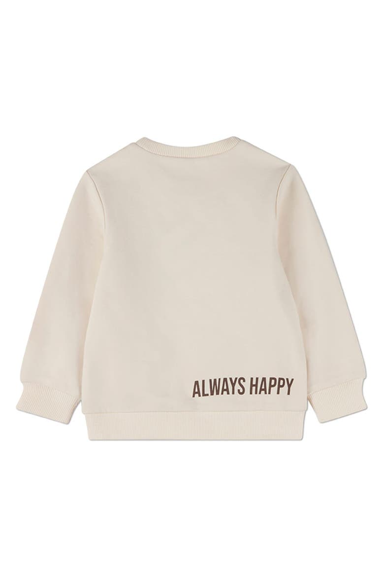 Kid's Smiles All Around Crewneck Sweatshirt, Alternate, color, Ivory