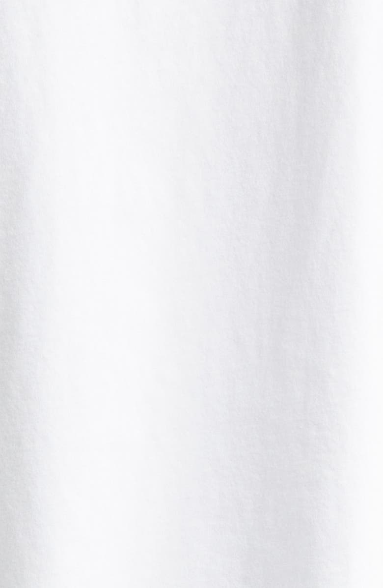 Palm Angels Oversize Curved Logos Cotton Graphic T-Shirt, Alternate, color, 