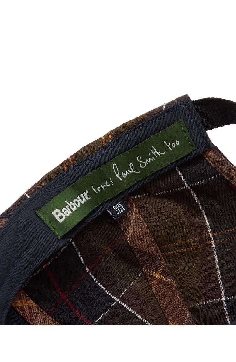 Barbour x Paul Smith Tartan Adjustable Baseball Cap, Alternate, color, Mixed Tartan
