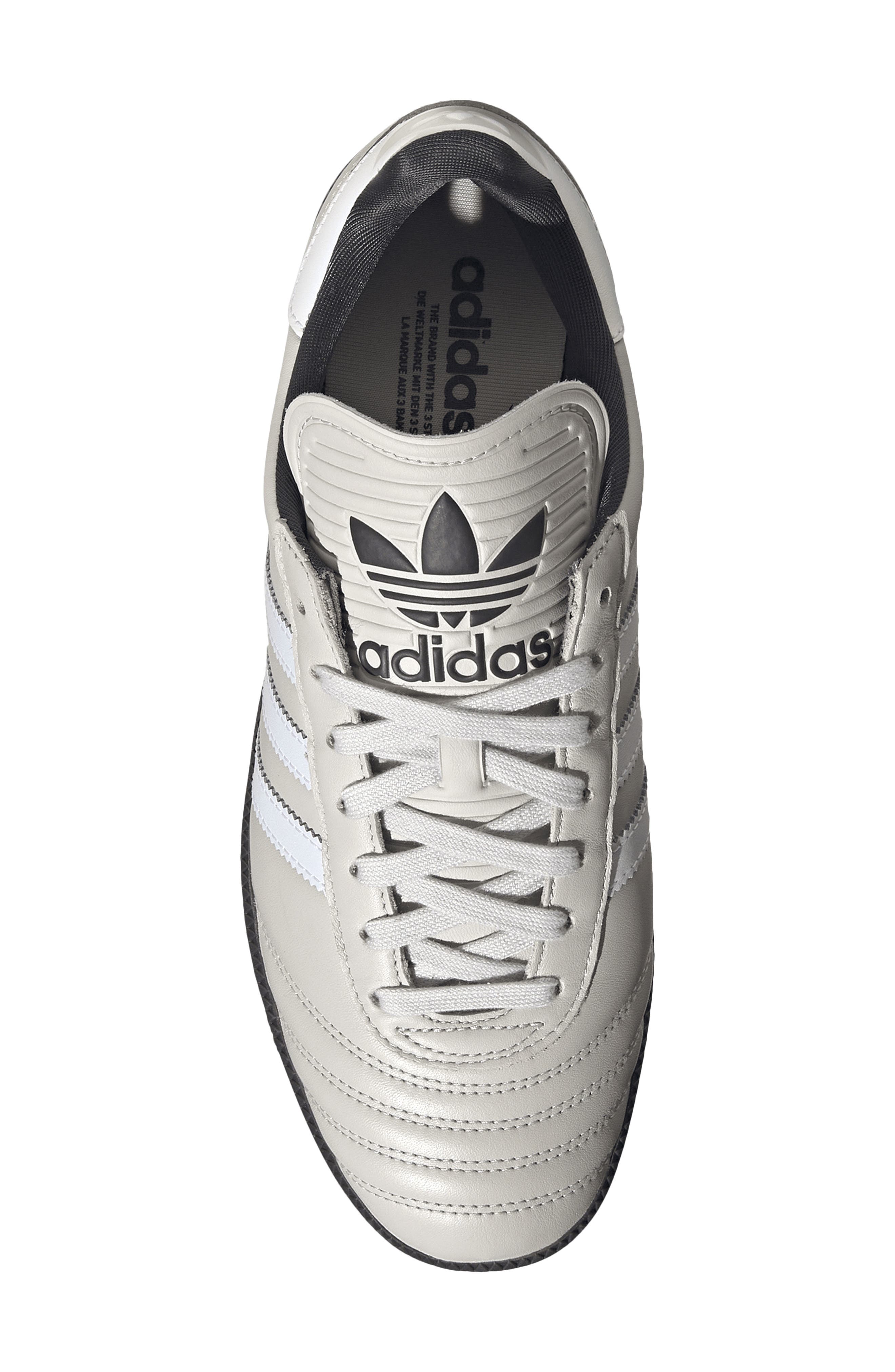 adidas Gender Inclusive Samba JP Sneaker, Alternate, color, Grey One/ Utility Black