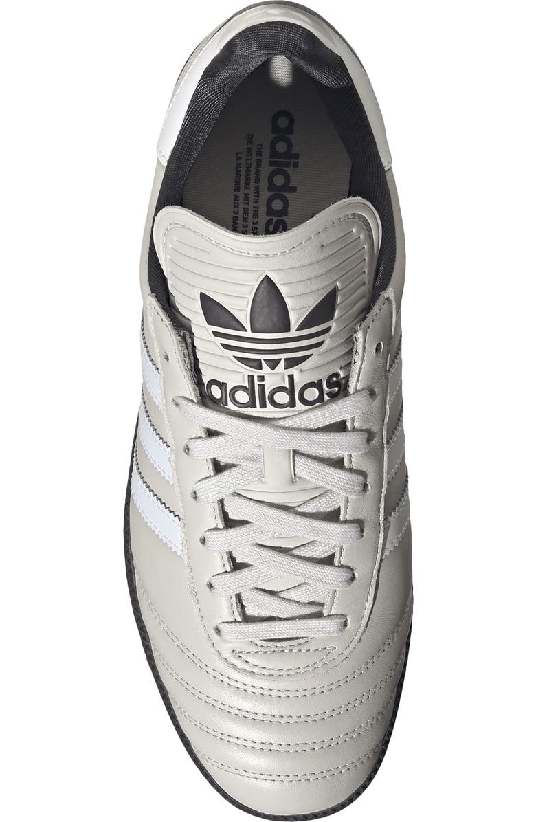 adidas Gender Inclusive Samba JP Sneaker, Alternate, color, Grey One/ Utility Black