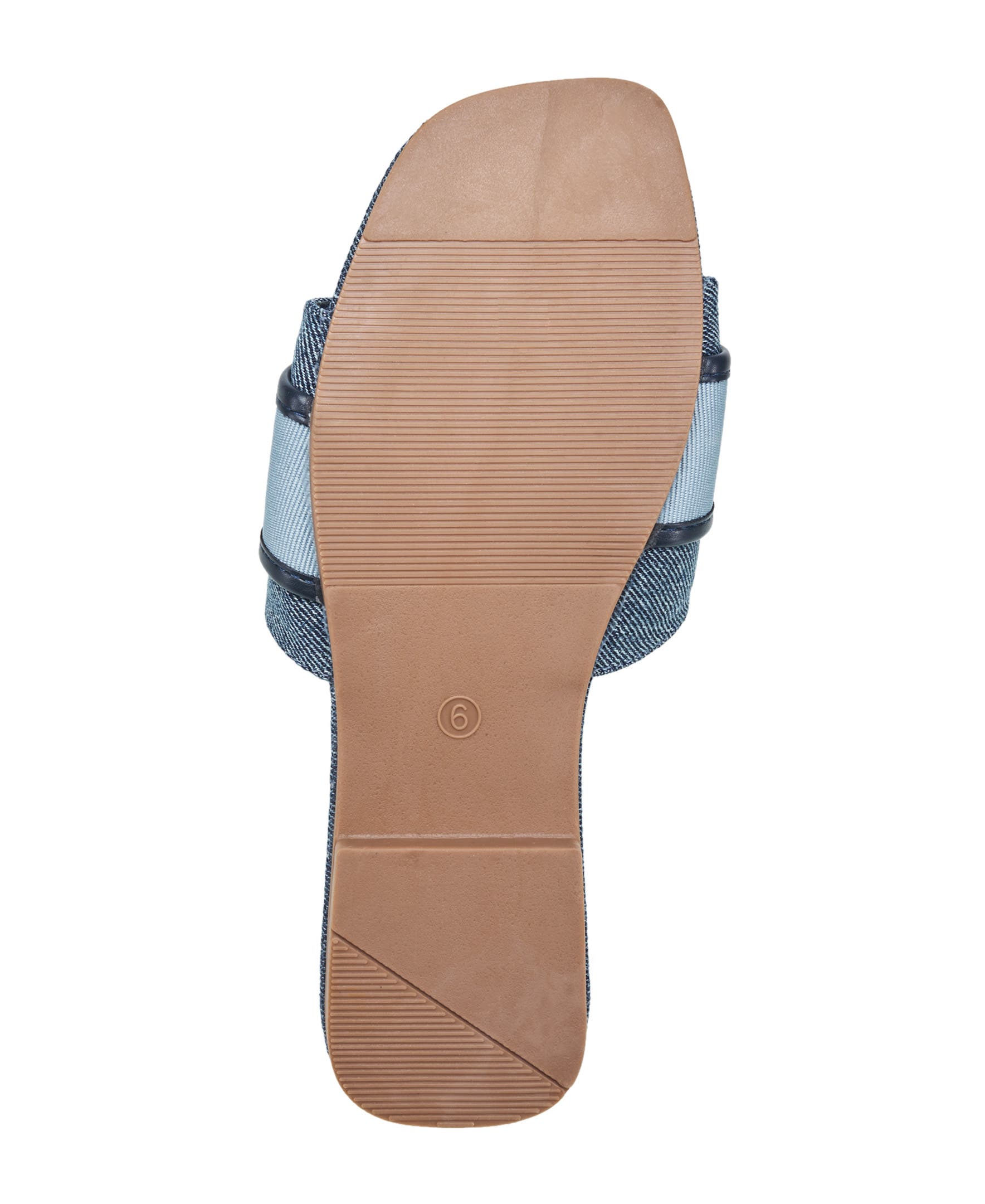 True Religion Remy Logo Band Sandal, Alternate, color, Denim