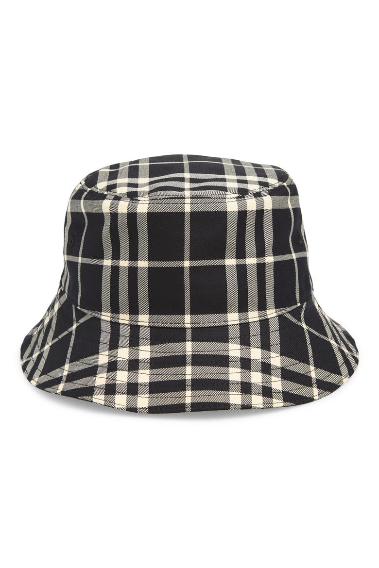 Classic Check Bucket Hat, Main, color, BLACK/ CALICO IP CHK