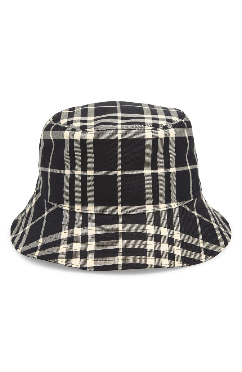 Burberry Classic Check Bucket Hat, Main, color, Black/ Calico Ip Chk