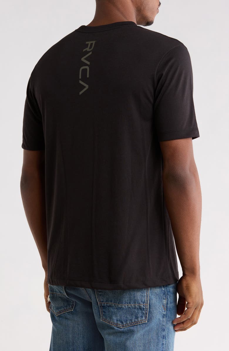 RVCA VA Mark Performance Graphic T-Shirt, Alternate, color, Black 2