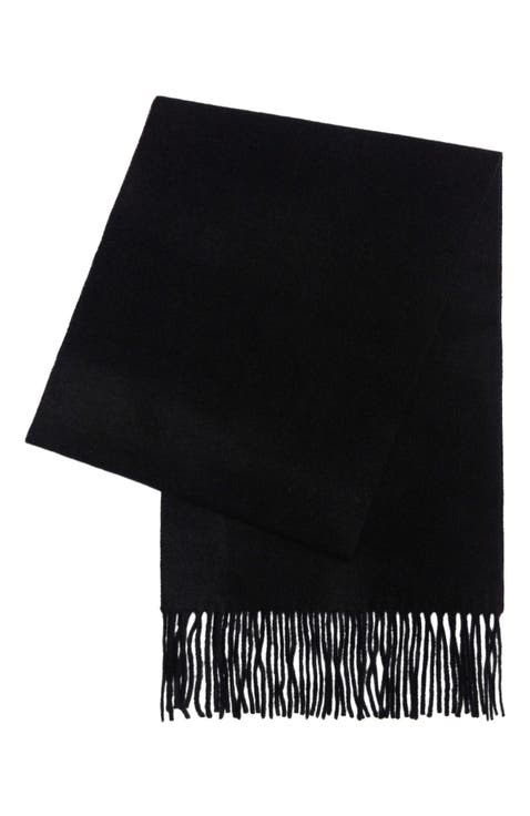 Cashmere Fringed Scarf