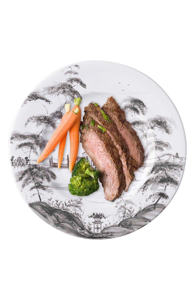 Juliska Country Estate Dinner Platter, Alternate, color, Pewter