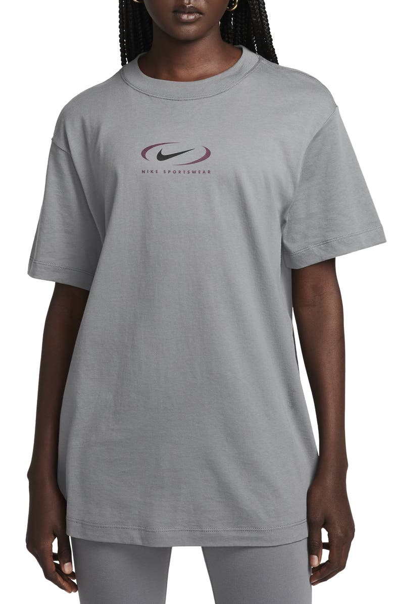 Nike Sportswear Logo Cotton Graphic T-Shirt, Main, color, 
