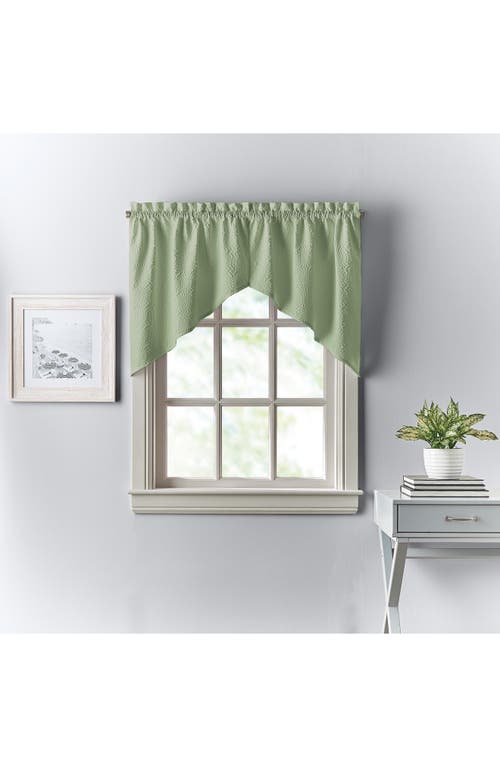 Dkny Chrysanthemum Set Of 2 Floral Swags In Sage