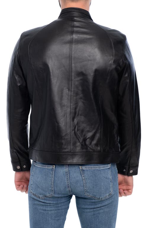 Vellapais Smooth Leather Jacket In Black