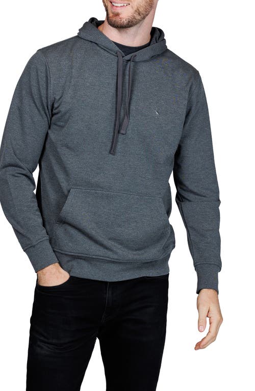 Tailorbyrd Fleece Hoodie In Gray