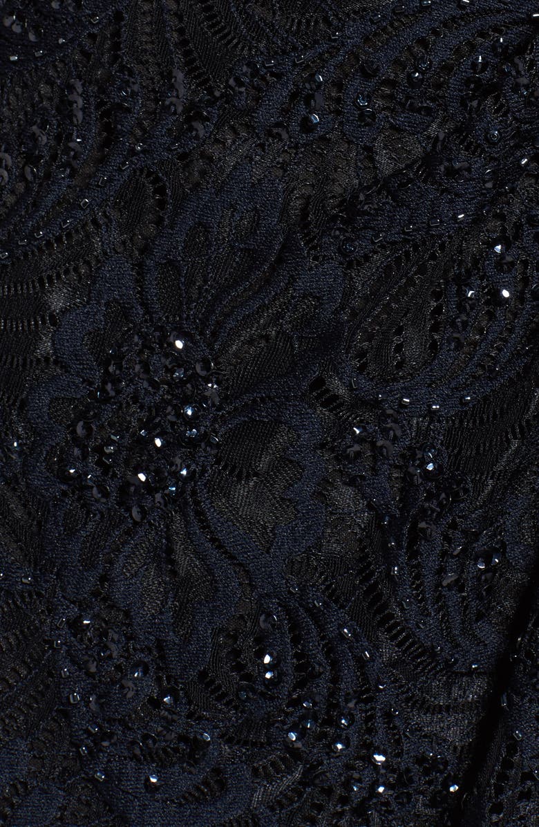 Adrianna Papell Sequin Lace Sheath Dress, Alternate, color, 